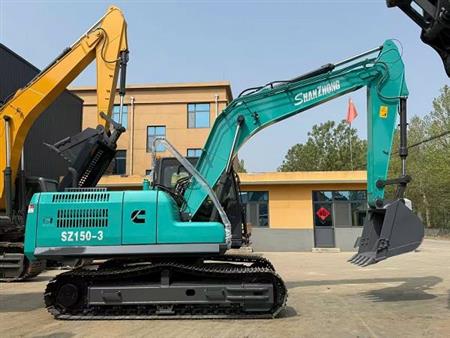 MÁY XÚC ĐÀO BÁNH XÍCH SZ150 GẦU XÚC 6 TẤC