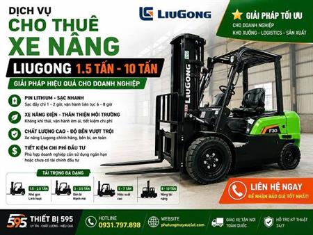 Cho thuê xe nâng điện 10 tấn - dịch vụ cho thuê xe nâng